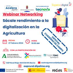 Webinar Networking - Sácale rendimiento a la digitalización en la Agricultura